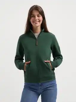 ANWB Travelin' Olia Dames Outdoorvest Sweatvest Donker Groen aanbieding