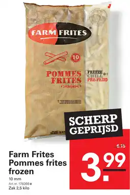 Sligro Farm Frites Pommes frites frozen aanbieding