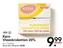 Sligro Kern Vleeskroketten 20% aanbieding