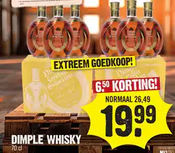 Super Dirck 3 Dimple Whisky aanbieding