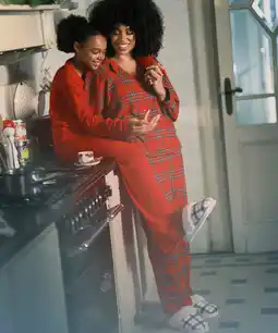 Hunkemoller Hunkemöller Broek Brushed Jersey Rood aanbieding