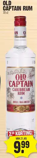 Super Dirck 3 Old Captain Rum aanbieding
