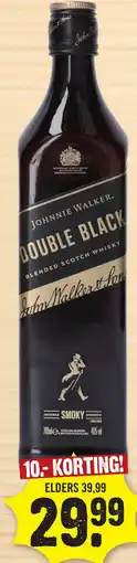 Super Dirck 3 Johnnie Walker Double Black Label aanbieding