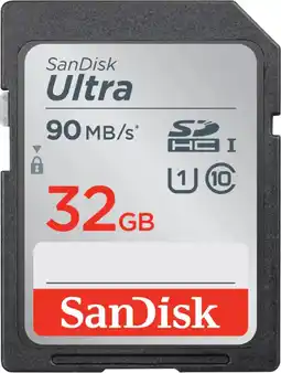 Coolblue SanDisk Ultra 32GB SDHC aanbieding