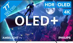 Coolblue Philips Ambilight 77 OLED950 4K (2025) aanbieding