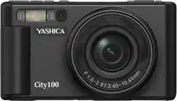 Coolblue Yashica City 100 Zwart aanbieding