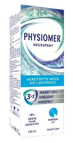 De Online Drogist Physiomer 3-in-1 Verstopte Neus & Loopneus Neusspray aanbieding