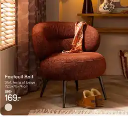 Leen Bakker Fauteuil Rolf aanbieding