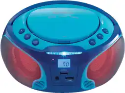 MediaMarkt Lenco Scd-650 Blauw aanbieding