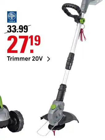 Karwei Lux Trimmer 20V aanbieding