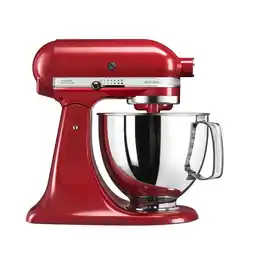 MediaMarkt Kitchenaid 4.8 L Artisan Mixer 5ksm125 Keizerrood aanbieding