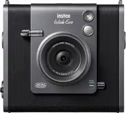 MediaMarkt FUJIFILM Instax wide EVO camera Instantcamera Zwart aanbieding