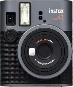 MediaMarkt FUJIFILM Instax mini 41 Instantcamera Zwart aanbieding