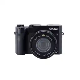 MediaMarkt ROLLEI Powerflex X8 Dual Lens Digitale compactcamera met 2 lenzen Zwart aanbieding