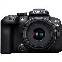 MediaMarkt CANON EOS R10 + RF-S 18-45 IS STM Systeemcamera aanbieding