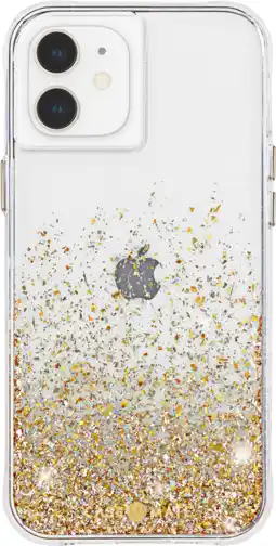 MediaMarkt Case-mate Twinkle Ombré Gold Voor Iphone 12 Mini aanbieding