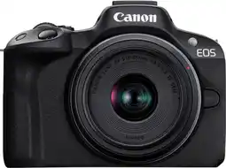 MediaMarkt CANON EOS R50 + RF-S 18-45MM BLACK aanbieding