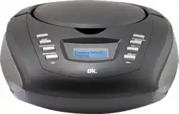 MediaMarkt OK. Orc 230 Dab-radio Zwart aanbieding