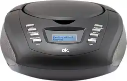 MediaMarkt OK. Orc 230 Dab-radio Zwart aanbieding