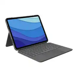 MediaMarkt Logitech Combo Touch Ipad Pro 11 Grijs (1e 2e 3e En 4e Gen) aanbieding