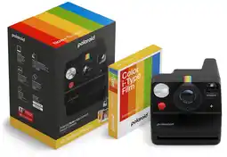 MediaMarkt POLAROID Now+ Gen 3 Black + Color Film Bundle (8 foto's) Instant camera Black aanbieding