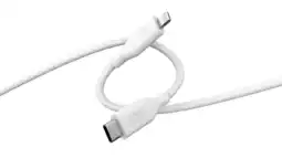 MediaMarkt ISY Ics-5000-wt-cl Usb-c-naar-lightning-kabel 2 M Wit aanbieding