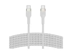 MediaMarkt Belkin Usb‑c Naar Oplaadkabel – Pro Flex (gevlochten Siliconen) (usb 2.0 3m Wit) aanbieding