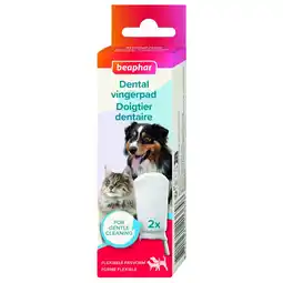 Pets Place Beaphar Dental Vingerpads - Gebit - 2 stuks aanbieding