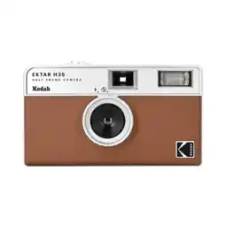 MediaMarkt Kodak Ektar H35 Analoge Retrocamera Met Flits Bruin aanbieding