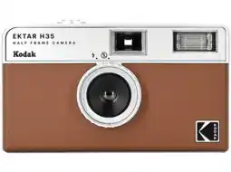 MediaMarkt Kodak Ektar H35 Analoge Retrocamera Met Flits Bruin aanbieding