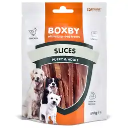 Pets Place Boxby Slices - Hondensnacks - Vlees 100 g aanbieding