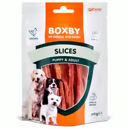 Pets Place Boxby Slices - Hondensnacks - Vlees 100 g aanbieding