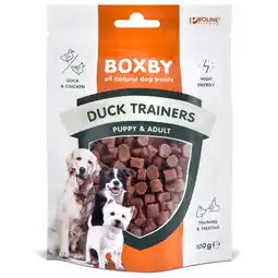 Pets Place Boxby Duck Trainers - Hondensnacks - Eend 100 g aanbieding