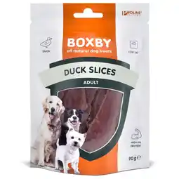 Pets Place Boxby Duck Slices - Hondensnacks - Eend 90 g aanbieding