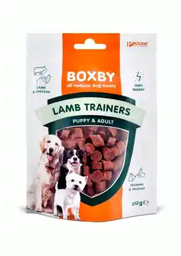 Pets Place Boxby Lamb Trainers - Hondensnacks - Lam 100 g aanbieding