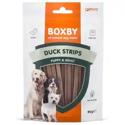 Pets Place Boxby Duck Strips - Hondensnacks - Eend 90 g aanbieding