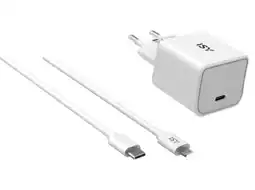 MediaMarkt ISY Iwc 2501 Usb-c-naar-lightning Oplader Met Kabel Wit aanbieding