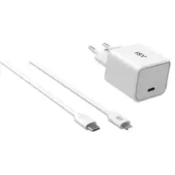MediaMarkt ISY Iwc 2501 Usb-c-naar-lightning Oplader Met Kabel Wit aanbieding