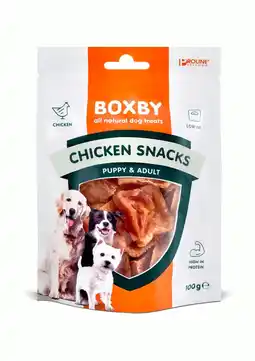 Pets Place Boxby Chicken Snacks - Hondensnacks - Kip 100 g aanbieding