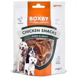 Pets Place Boxby Chicken Snacks - Hondensnacks - Kip 100 g aanbieding
