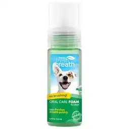 Pets Place Tropiclean Fresh Breath Oral Care Foam - Gebitsverzorging - Mint 133 ml Foam aanbieding