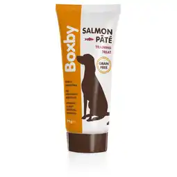 Pets Place Boxby Tube Salmon Pate - Hondensnacks - Zalm 75 g aanbieding