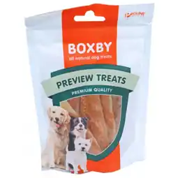 Pets Place Boxby Chicken Dental Strips - Hondensnacks - Kip 90 g aanbieding