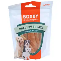 Pets Place Boxby Chicken Dental Strips - Hondensnacks - Kip 90 g aanbieding