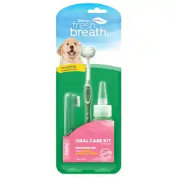 Pets Place Tropiclean Fresh Breath Puppy Oral Care Kit - Gebitsverzorging - 59 ml aanbieding