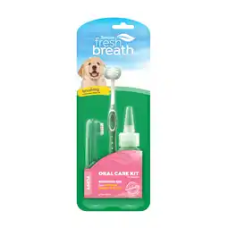 Pets Place Tropiclean Fresh Breath Puppy Oral Care Kit - Gebitsverzorging - 59 ml aanbieding