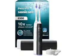 MediaMarkt Philips Sonicare 6500 Series Duopack Hx7419/01 Elektrische Tandenborstel Zwart En Wit aanbieding