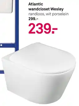 Karwei Atlantic wandcloset Wesley aanbieding