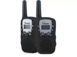 MediaMarkt Qware Set Qw Snd-wt335bl Walkie Talkie Zwart aanbieding