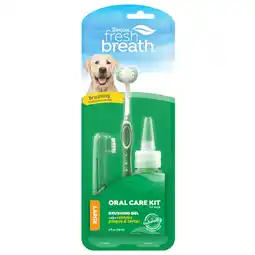 Pets Place Tropiclean Fresh Breath Oral Care Gel Kit Dogs - Gebitsverzorging - 59 ml 15 g aanbieding